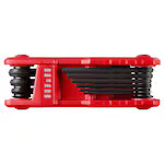 Milwaukee 48-22-2181, 9 Key Folding Hex Key Set - SAE