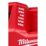 Milwaukee 48-22-2181, 9 Key Folding Hex Key Set - SAE