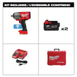Milwaukee 2862-22R, M18 FUEL™ 1/2" High Torque Impact Wrench w/ ONE-KEY™ with Pin Detent Kit