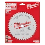 Milwaukee 48-40-0625, 6-1/2” 40T Finish Track Saw Blade