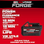 Milwaukee 2821-21F, M18 FUEL™ SAWZALL® Kit w/M18™ REDLITHIUM™ FORGE™ XC6.0 Battery Pack