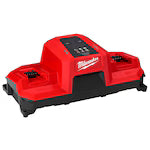 Milwaukee 48-59-1866, REDLITHIUM FORGE 18V M18 Li-Ion Extended Capacity (XC) 6.0 Ah Starter Kit with Super Charger