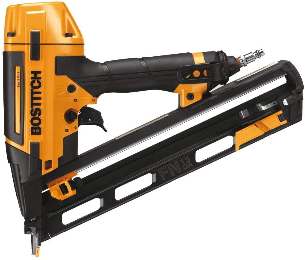 Bostitch BTFP72156, Smart Point 15 GA "FN" Style Finish Nailer