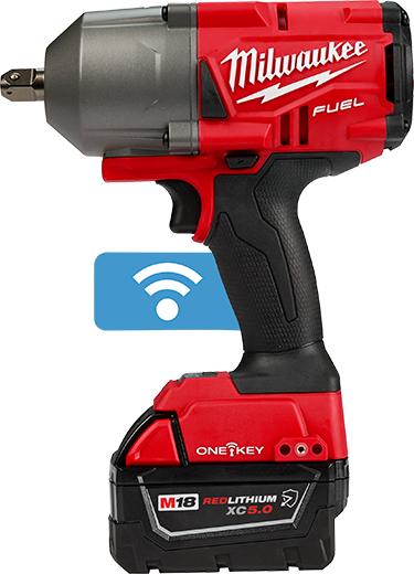 Milwaukee 2862-22R, M18 FUEL™ 1/2" High Torque Impact Wrench w/ ONE-KEY™ with Pin Detent Kit