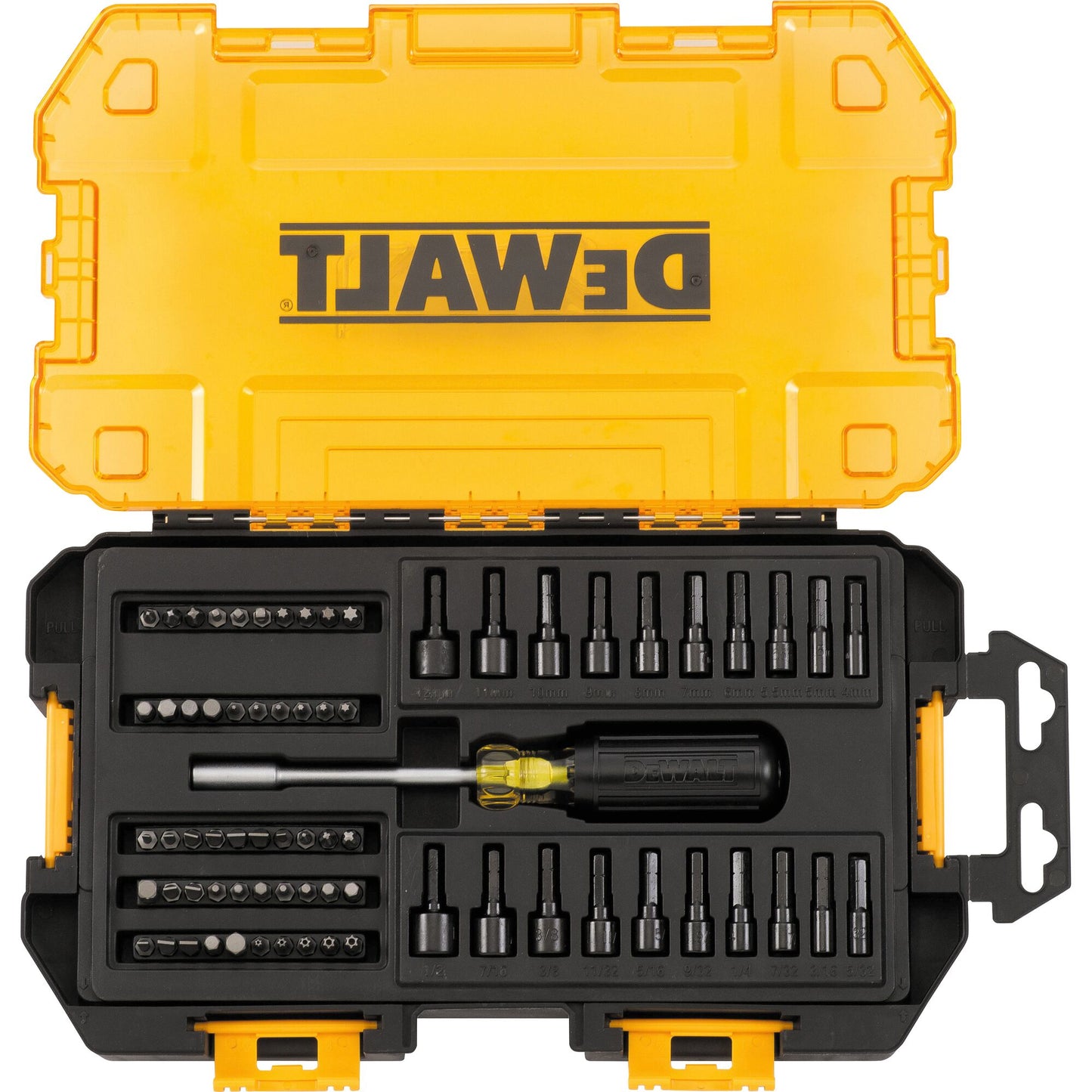 DEWALT DWMT73808, 70 pc 1/4'' Multi-Bit & Nut Driver Set