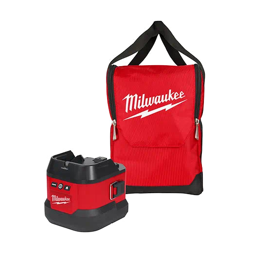 Milwaukee 49-16-2123B, M18 Utility Remote Control Search Light Portable Base w/ Carry Bag