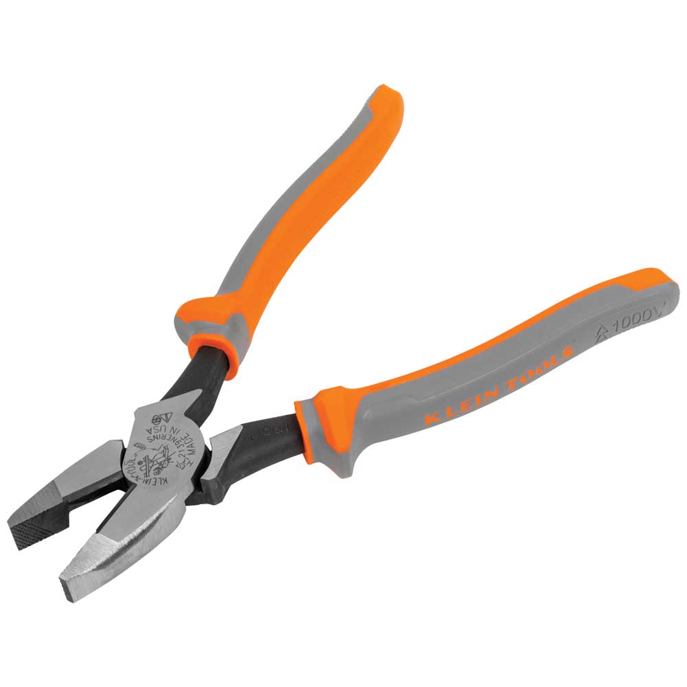 Klein Tools 2139NERINS, Insulated Pliers, Side Cutters, 9-Inch