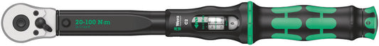 Wera 05075621001, CLICK-TORQUE C 2 TORQUE WRENCH WITH REVERSIBLE RATCHET, 20-100 NM, 1/2" X 20-100 NM