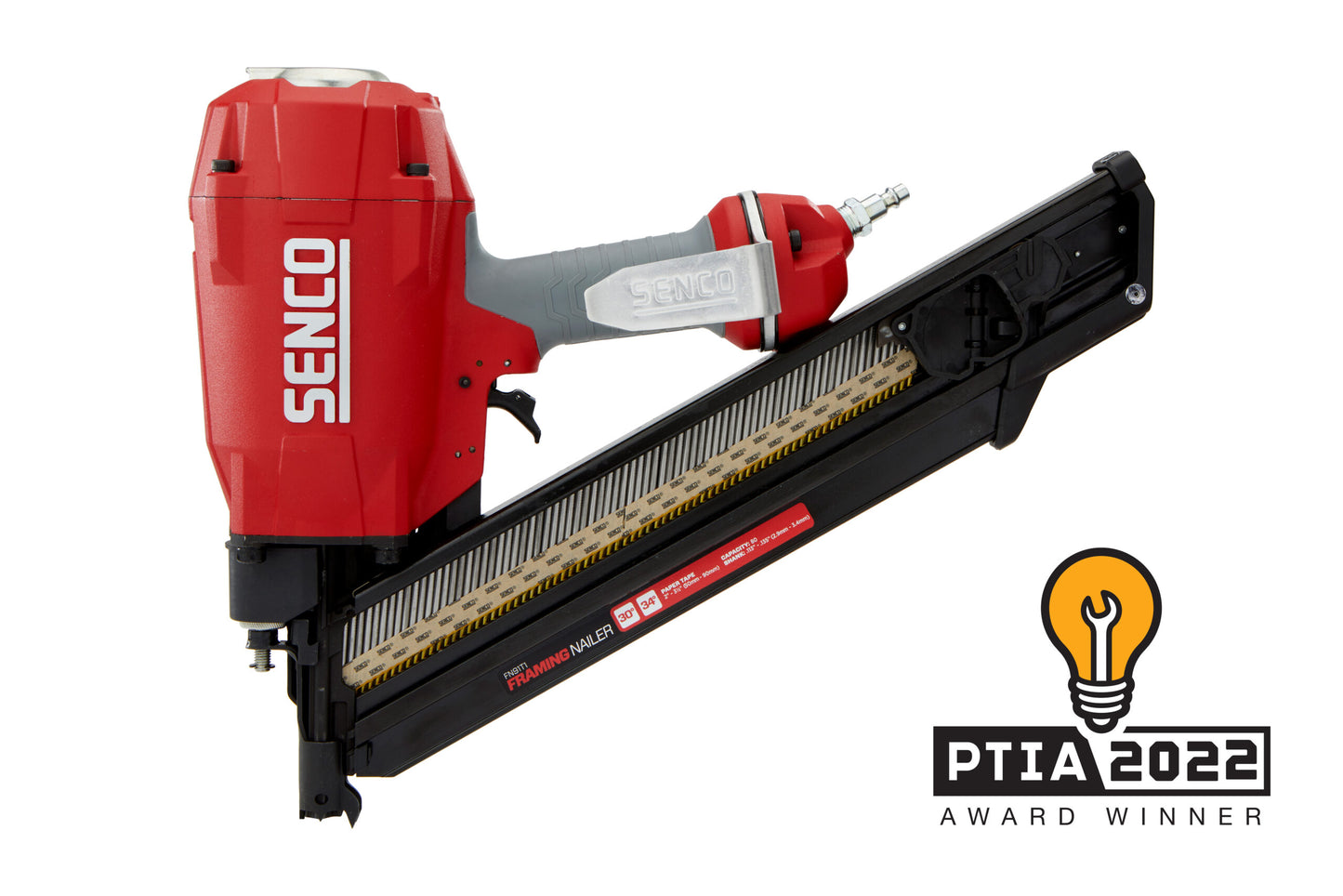 Senco FN91T1, 34 Degree 3-1/2" Paper Tape Strip Framing Nailer