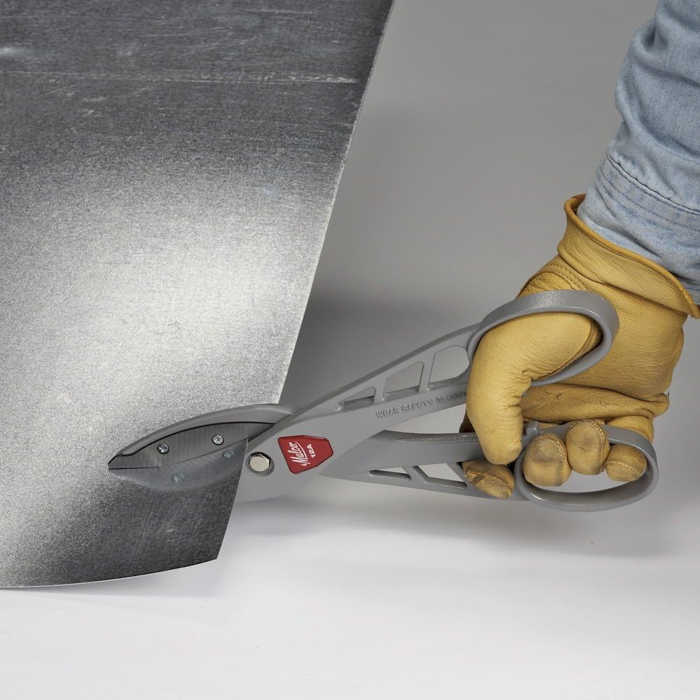 Malco M12A,  Andy Classic Aluminum Handled Snips Straight Cut 12″