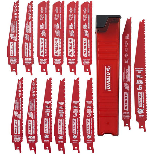 Diablo DS0014SC, 14 Piece Recip Blade Set