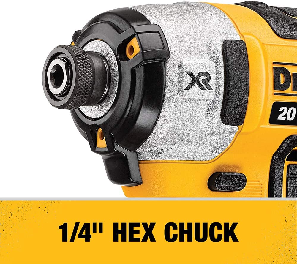 DEWALT DCK299D1W1, 20V MAX Hammer Drill & Impact Driver Kit w/Power Detect