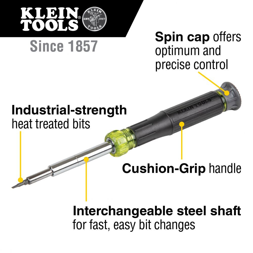 Klein Tools 32314, 14-in-1 Precision Screwdriver/ Nut Driver