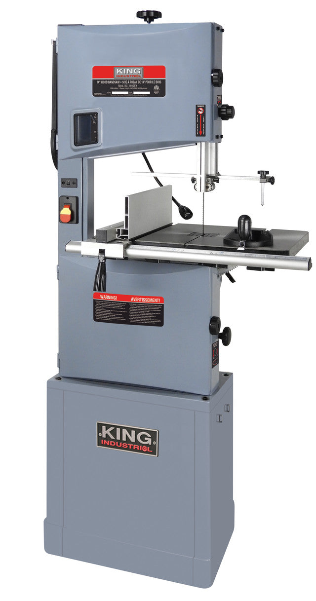 KING Canada KC-1402FX, 14" Wood Band Saw