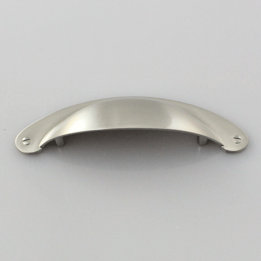 Eurofit H-459-76BSS, Handle - Cup, 76mm, Satin Nickel (MOMENTS)