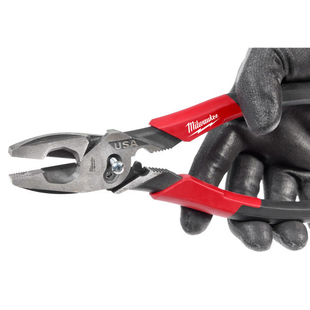 Milwaukee MT550C, 9" Linesman Comfort Grip Pliers W/ Crimper Bolt Cutter - USA