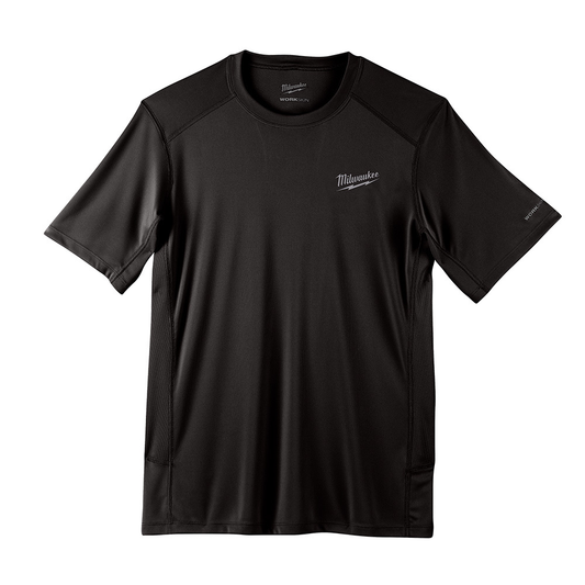 Milwaukee 414B-2X, WORKSKIN LIGHT SS SHIRT - BLACK 2X