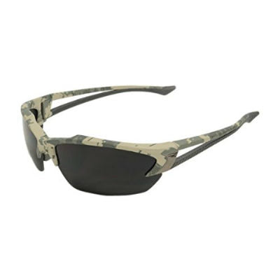 Edge Eyewear TSDK416CF, Khor, Forest Camouflage Frame/Smoke Lens (Polarized)