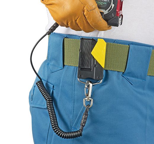 Tajima GSSF-16/5MBW, GS-Lock™, Standard & metric scale 16ft / 5m x 1 in strong tape & hook with Safety belt holder
