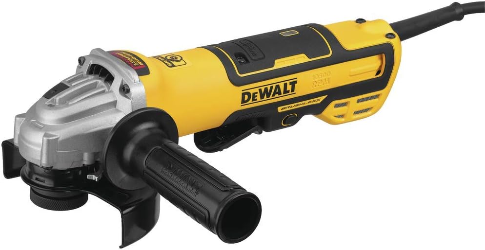 DEWALT DWE43214,   Angle Grinder with Paddle Switch, 5-Inch