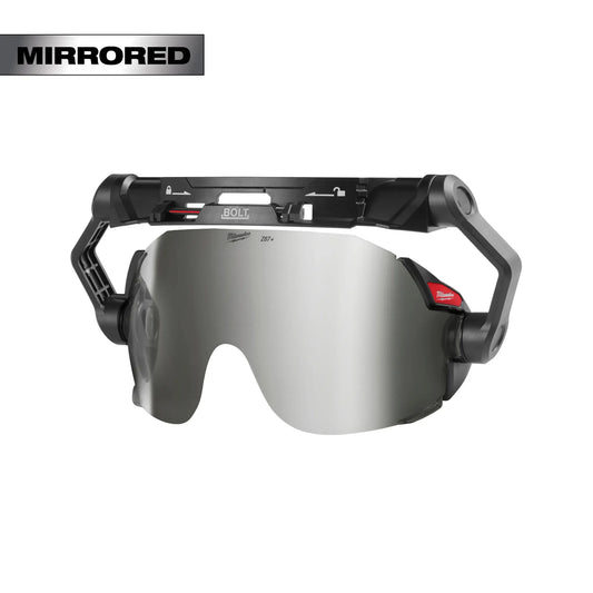 Milwaukee 48-73-1419, BOLT™ Eye Visor - Mirrored Dual Coat Lens (Compatible with Milwaukee® BOLT™ Safety Helmets & BOLT™ Hard Hats)