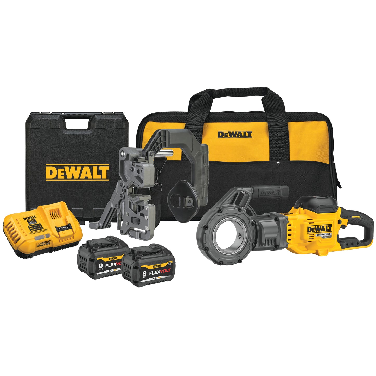 DEWALT DCE700X2, FLEXVOLT 60V MAX Pipe Threader Kit