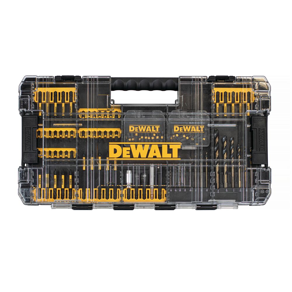 DEWALT DWANGFT100SETC Flex Torq Drill/Drive Bit Set, 100-pc