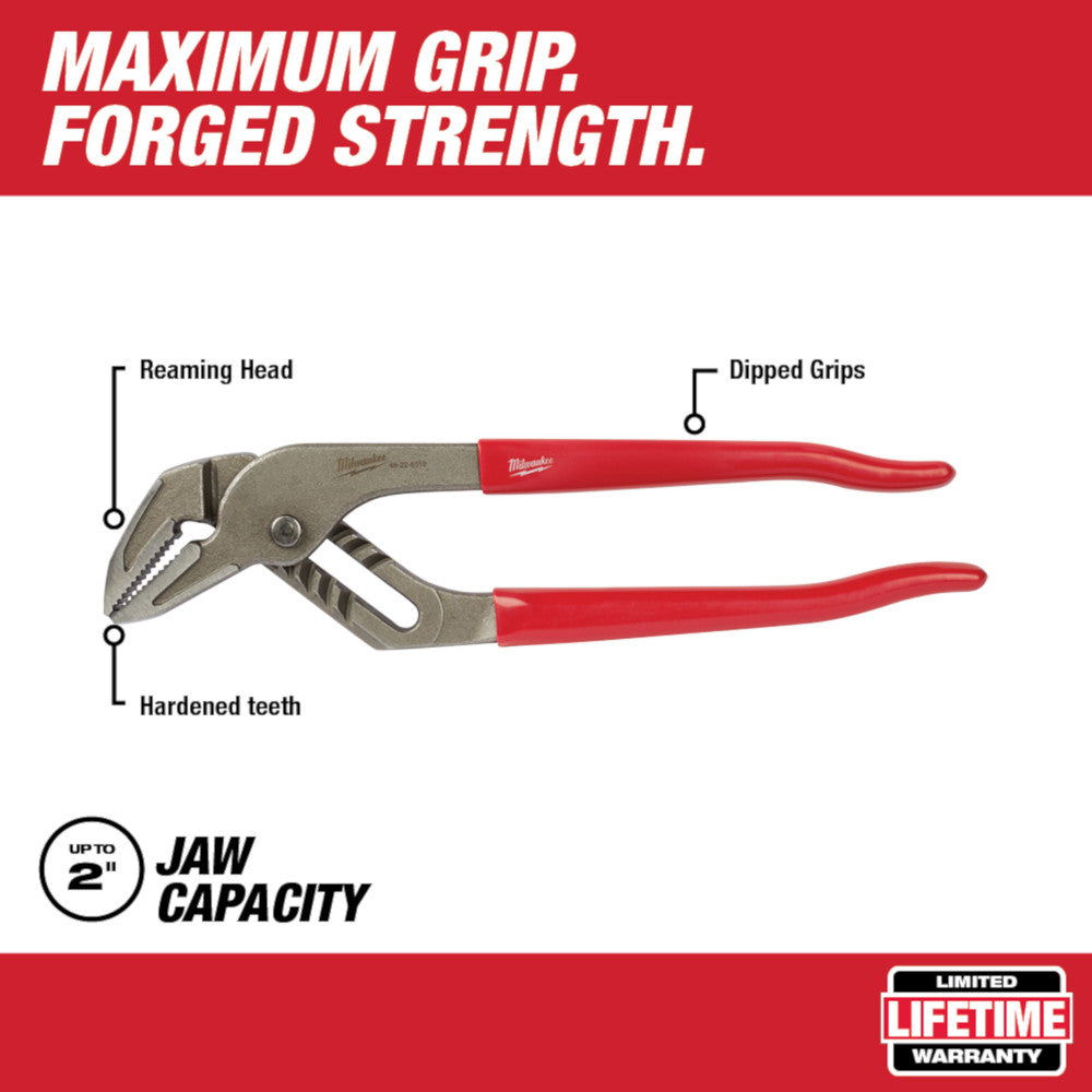 Milwaukee 48-22-6512, 12" Tongue & Groove Pliers