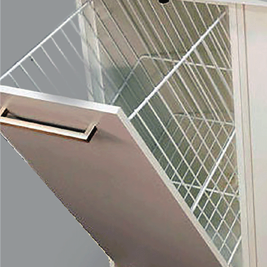 Eurofit WLB-01, Laundry basket, 14-1/2" x 15-1/2"x22