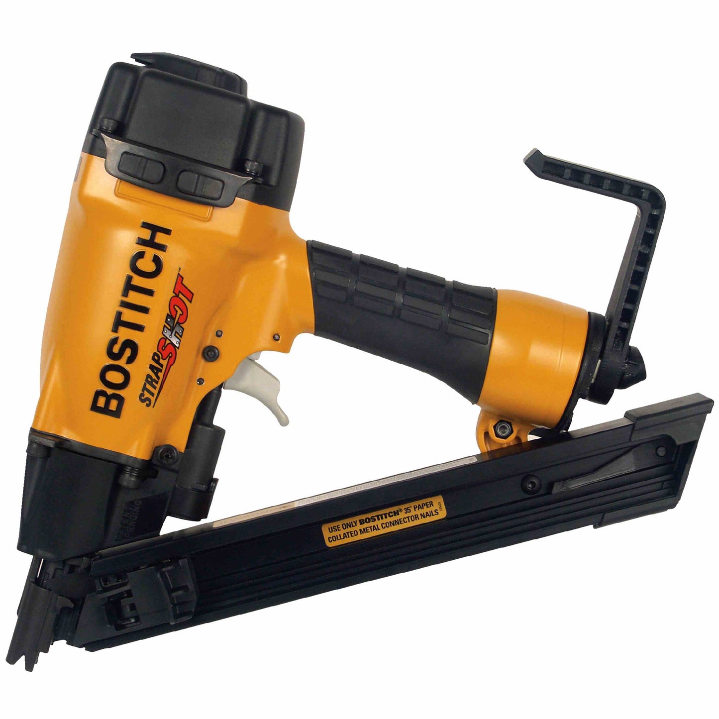 Bostitch MCN150, STRAPSHOT Metal Connector Nailer (Paper Collated)