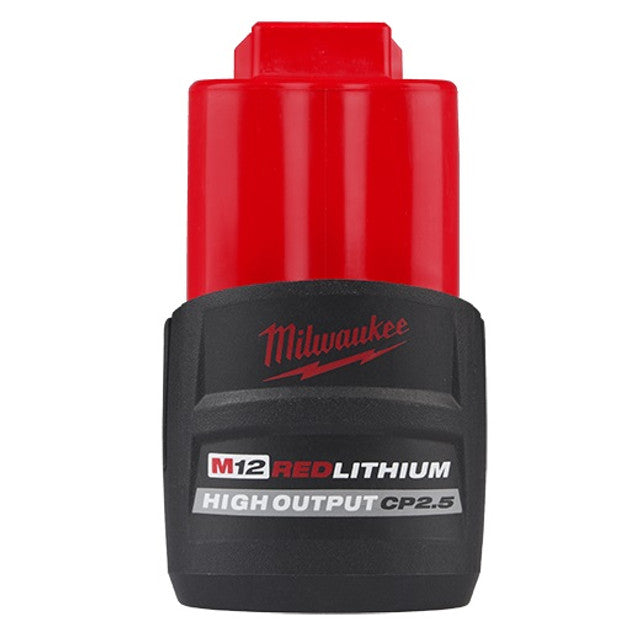 Milwaukee 48-11-2425, M12 REDLITHIUM™ HIGH OUTPUT™ CP2.5 Battery Pack