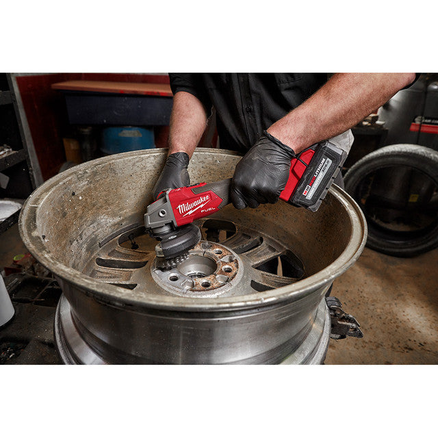 Milwaukee 2889-20, M18 FUEL 4-1/2" / 5" Variable Speed Braking Grinder, Slide Switch Lock-On (Tool Only)