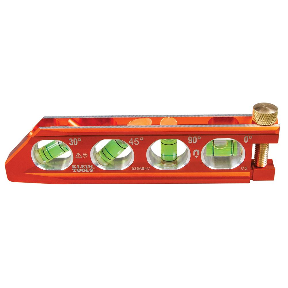 Klein Tools 935AB4V, ACCU-Bend™ Level, 4 Vial, REM