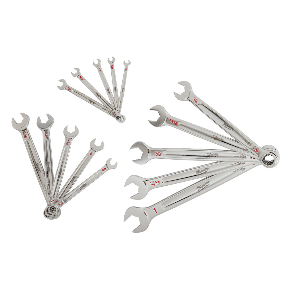 Milwaukee 48-22-9415, SAE Combination Wrench Set 15-Piece