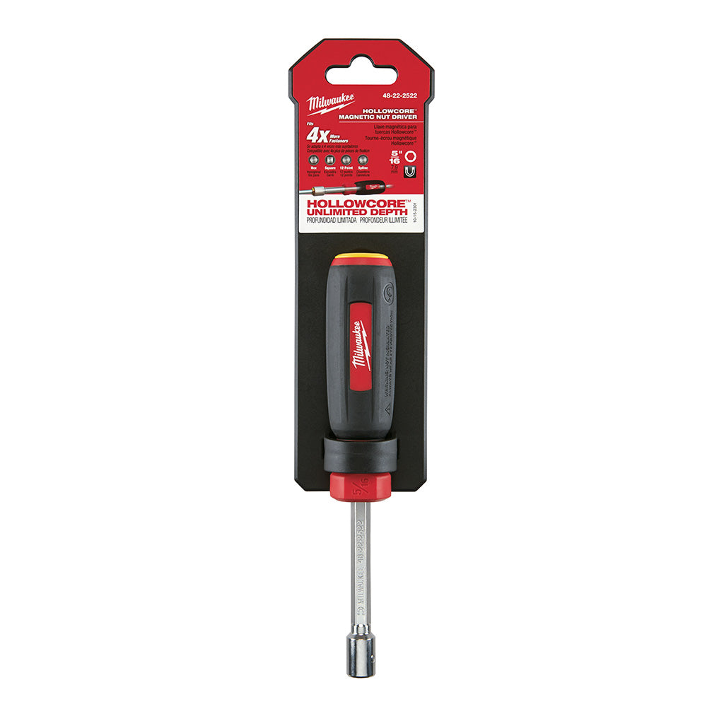 Milwaukee 48-22-2522, 5/16" HollowCore Magnetic Nut Driver (Discontinued)