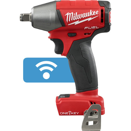 Milwaukee 2759B-20, M18 FUEL 1/2" Compact Impact Wrench w/ Friction Ring with ONE-KEY (Tool Only)