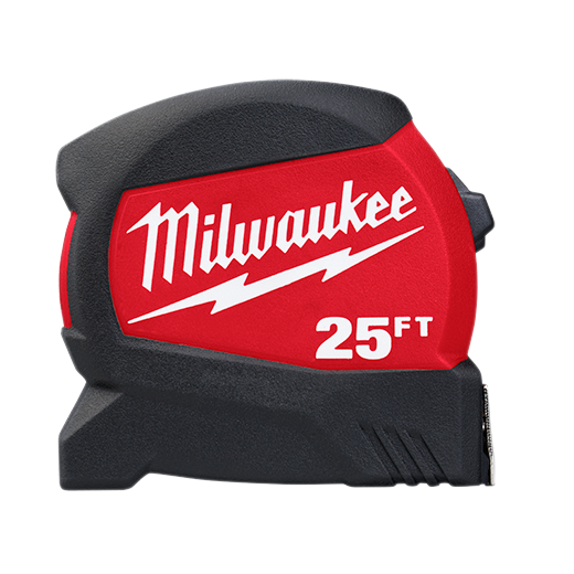 Milwaukee 48-22-0425, 25FT COMPACT WIDE BLADE TAPE MEASURE