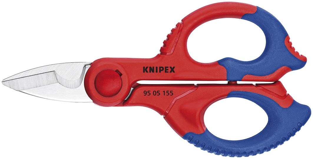 Knipex 95 05 155 SBA, 6-1/4" Electrician's Shears