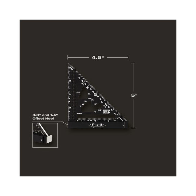 Stiletto STSQ4,  4-1/2" Trim Square