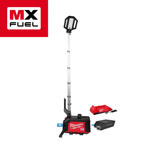 Milwaukee MXF040-1XC, MX FUEL™ ROCKET™ Dual Power Compact Tower Light