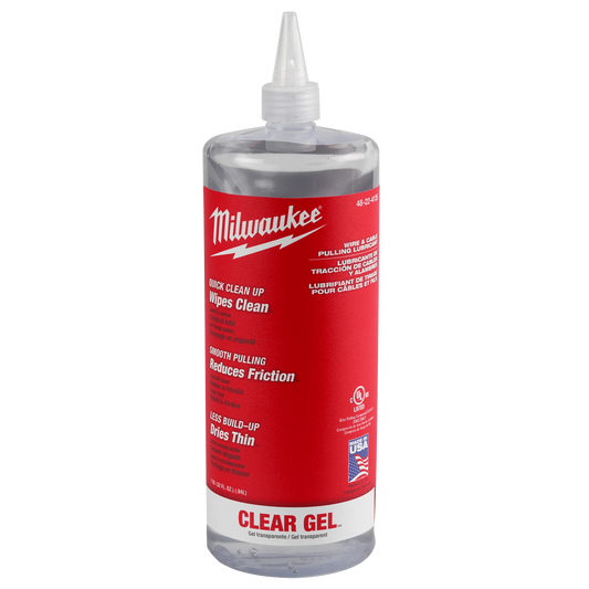 Milwaukee 48-22-4135, Wire & Cable Pulling Clear Gel Lubricant