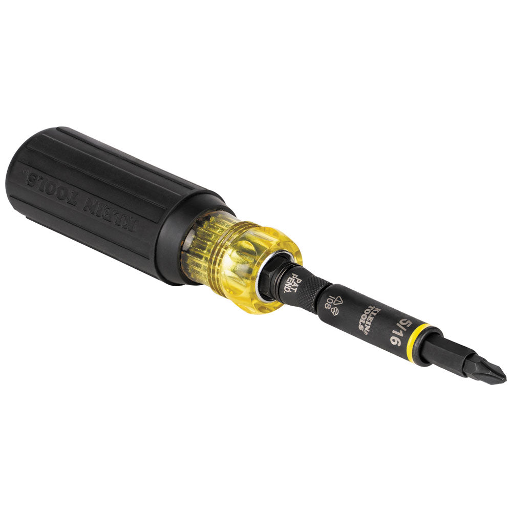 Klein Tools 32500HD, Impact Rated Multi-Bit Screwdriver / Nut Driver, 11-in-1 1 of 44