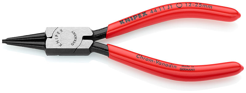 Knipex 44 11 J1 SBA, Circlip "Snap-Ring" Pliers-Internal Straight-Forged Tip-Size 1