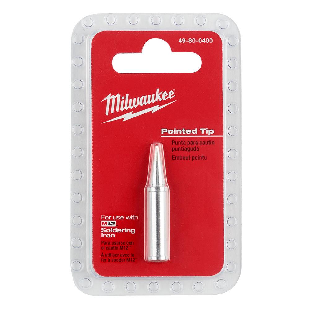 Milwaukee 49-80-0400, Soldering Iron Pointed Tip