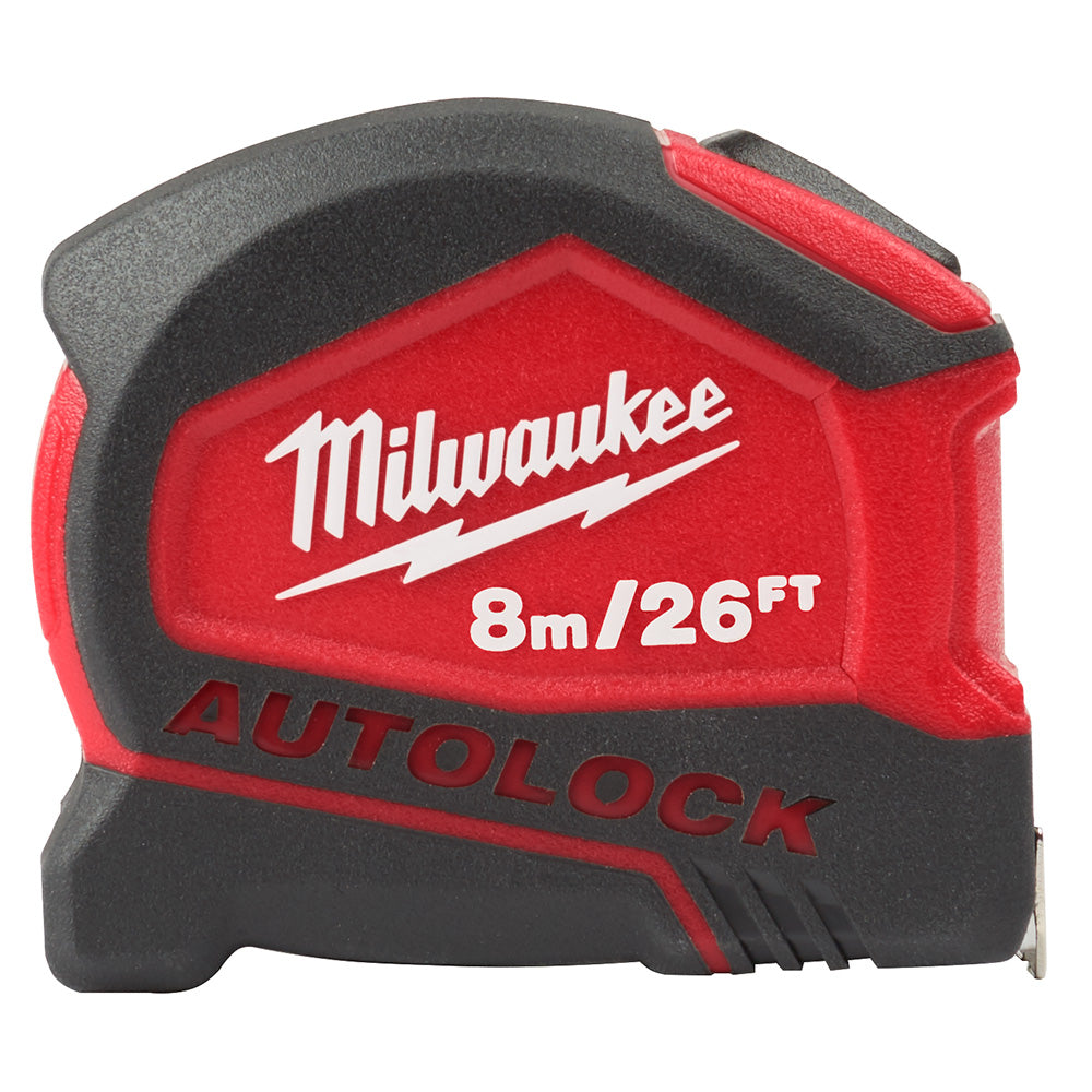 Milwaukee 48-22-6826, 8M/26' Compact Tape Measure Autolock