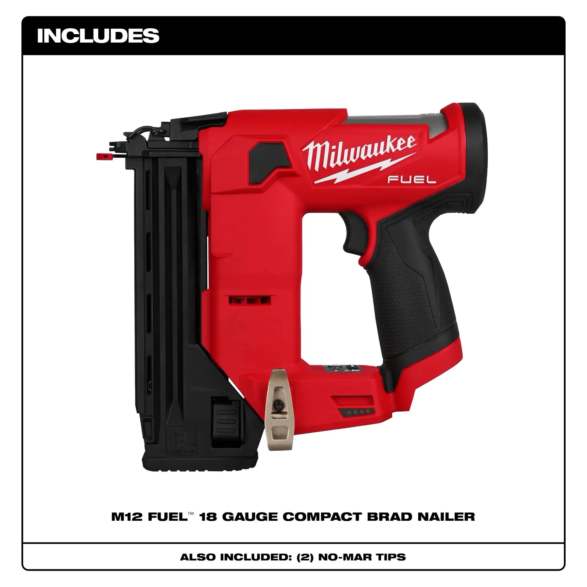 Milwaukee 2541-20, M12 FUEL™ 18 Gauge Compact Brad Nailer