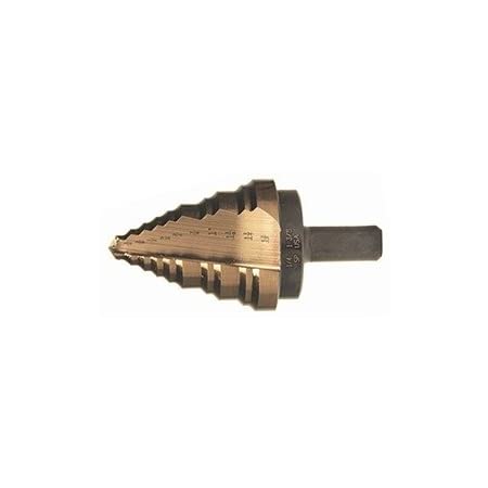 Norseman 45441, Ultra Bit Multi-Diameter Gold Oxide Step Drill Bit (1/4" - 1")