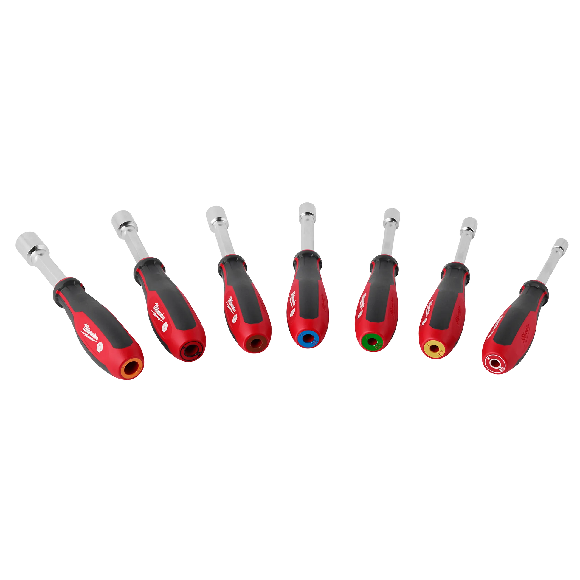 Milwaukee 48-22-2547, 7pc SAE HollowCore™ Magnetic Nut Driver Set