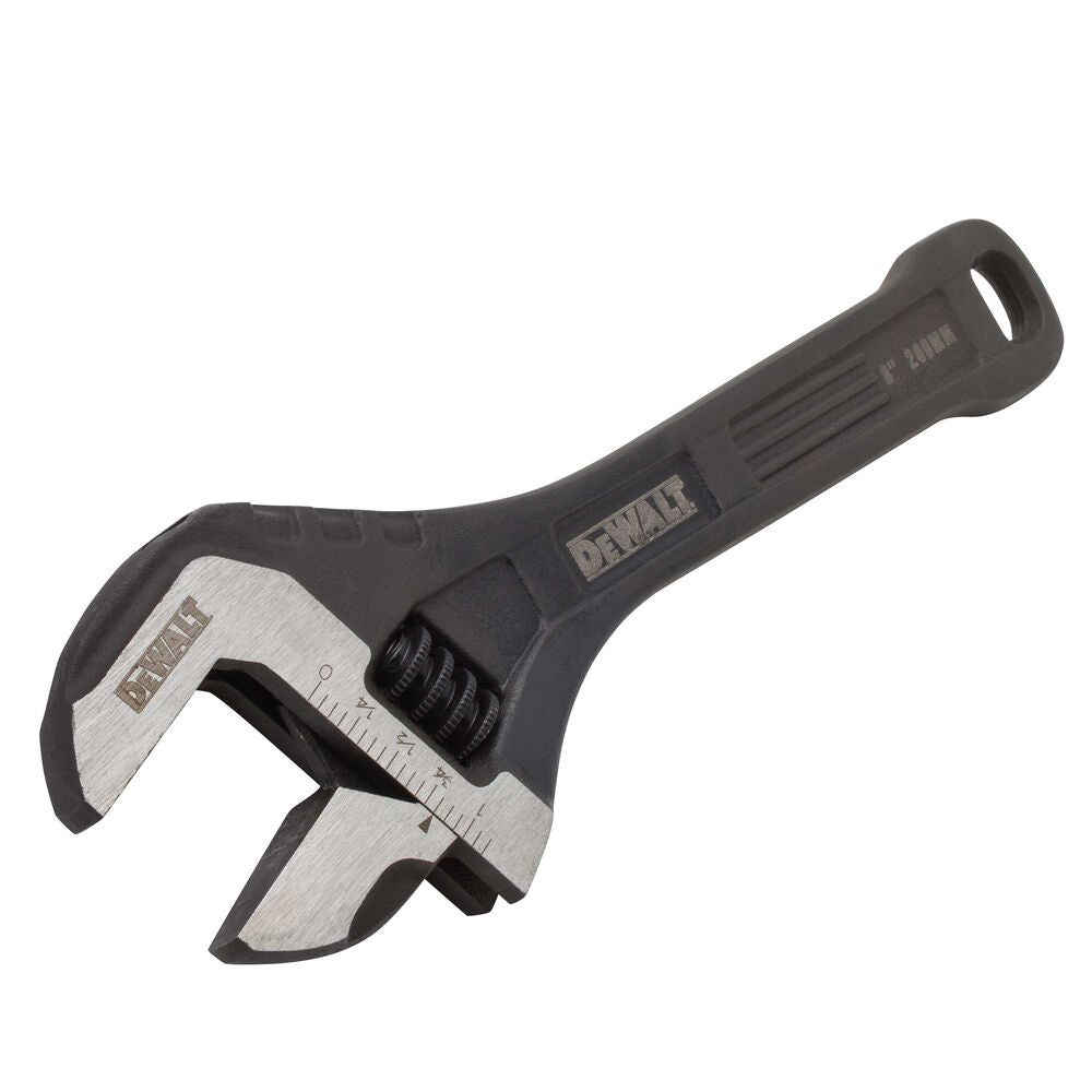 DEWALT DWHT80267, 8'' Adjustable Wrench (All Steel)