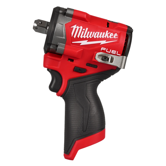 Milwaukee 2563P-20, M12 FUEL™ Stubby 1/2" Impact Wrench w/ Pin Detent